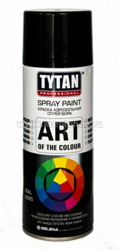 - RAL9005    Art of the Color, TYTAN