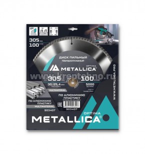   3053,030/25,4 100Z  , ,   , METALLICA Optima  