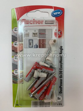 + DUOPOWER 6x30 EasyHook Angle ( - 6), Fischer 