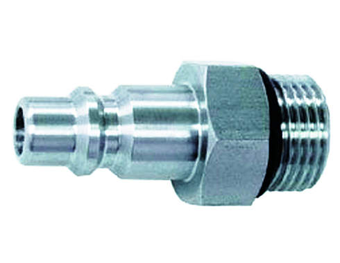 Штуцер быстроразъемный с выходом под 1/4"М (наружная резьба), раб. давл до 20Бар, Elitech