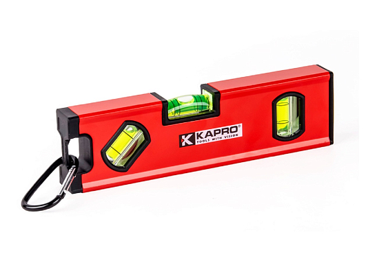 Уровень TWIN 20см, магнитный, 2 глазка, KAPRO