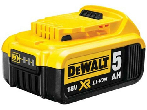 Аккумулятор DeWalt DCB 184, 18В, 5.0Ач, Li-Ion, XR-серия