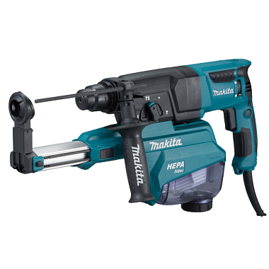 Перфоратор MAKITA HR2652 800Вт, SDS+ 26мм, 2,9Дж, 3реж, система пылеудаления, расцепл. муфта, кейс