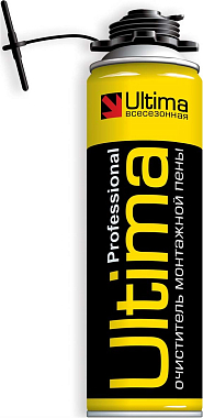 Очиститель монтажной пены 500 мл, Ultima