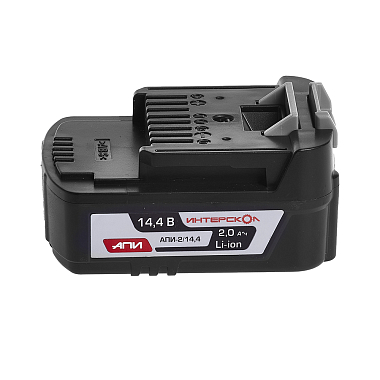 Аккумулятор ИНТЕРСКОЛ АПИ, 14.4В, 2 Ач, Li-ion, заряд 1 час