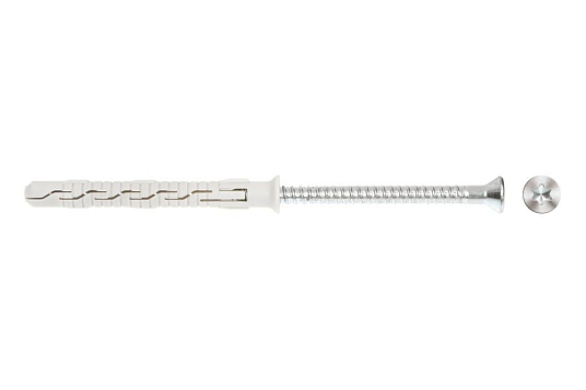 Дюбель фасадный KPS-FAST 8*120S с шурупом потай. нейлон T30, Wkret-met