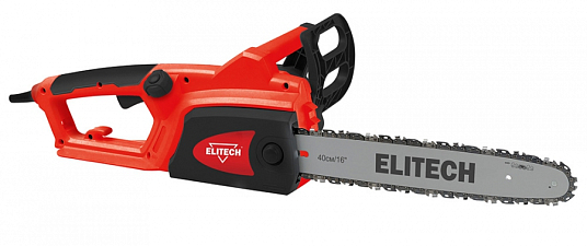 Пила цепная ELITECH ПЭ 2416ПРБ 2400Вт, шина 41см