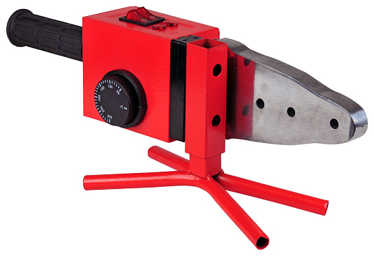 Аппарат для сварки полипропиленовых труб СПТ1800  220В,1.8кВт,50-300°С,насадки(20/25/32/40/50/63),кейс, ELITECH 