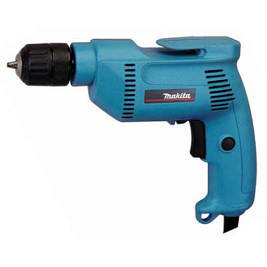 Дрель MAKITA 6408 530 Вт, 10 мм, БЗП, 0-2500 об/мин, сетевой шнур 2,5 м