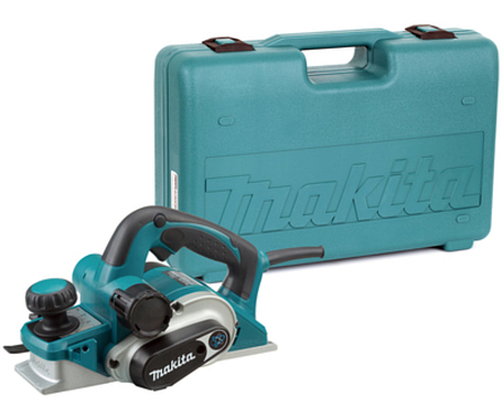 Рубанок MAKITA KP0810CK 1050 Вт, 12000 об/мин, нож 82 мм, кейс