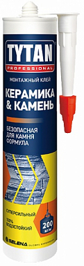 Клей монтажный Керамика и Камень 310мл, НЕморозостойкий TYTAN