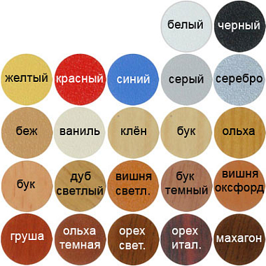 Заглушка самоклеющаяся (т.орех), 54 шт.