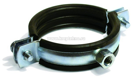 Хомут металлический с гайкой 3 1/2 (98-104;100-108) М8 