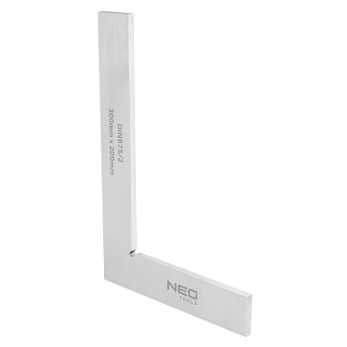 Угольник поверочный 300x200 мм DIN875/2, NEO Tools