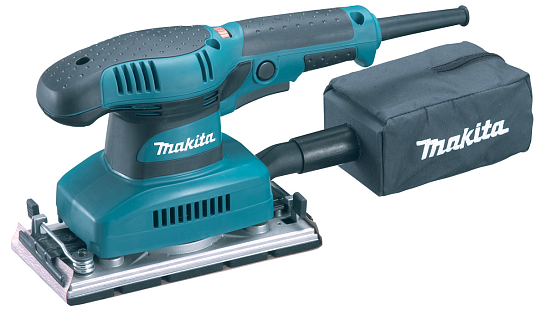 Шлифовальная машина вибрационная MAKITA BO3711, 180 Вт, 93*185 мм, регулятор скорости 4000-10000 об/мин 