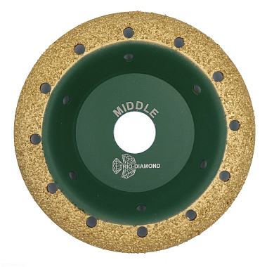 Диск шлифовальный по дереву ROUND для УШМ 125мм (№4) Middle, Trio-Diamond