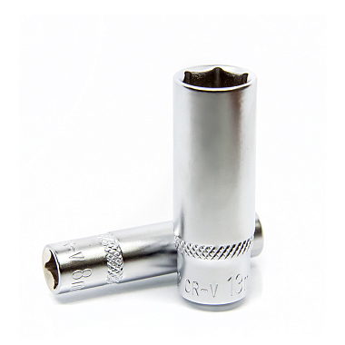 Головка торцевая 14мм шестигранная 1/4" удлиненная, (СтанкоИмпорт)