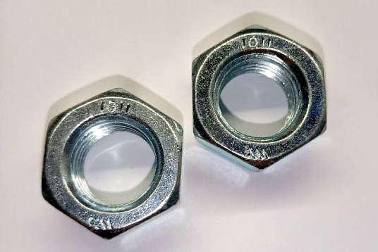 Гайка М14 высокопрочная 10.0  DIN934 цинк