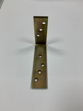 Уголок крепежный  80*120*30*4,0мм RKB желт. цинк балочный