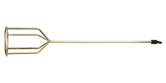 Мешалка для гипса 80х385 мм шестигр. хвостовик 8мм, TOPEX