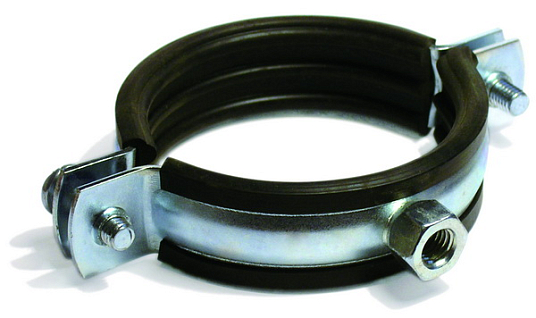 Хомут металлический с гайкой 4 (105-114;110-114) М8