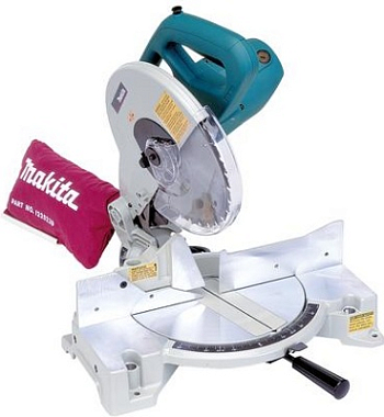 Пила торцовочная MAKITA LS1040N 1650 Вт, 255/30 мм, 4600 об/мин, сет.шнур 2,5 м
