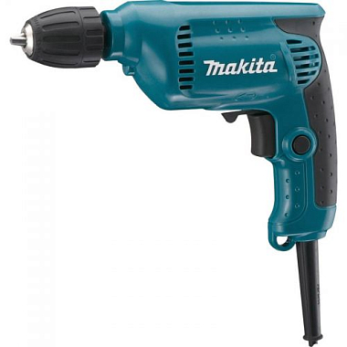 Дрель MAKITA 6413 450 Вт, 10 мм, БЗП, 0-3000 об/мин, сетевой шнур 2 м