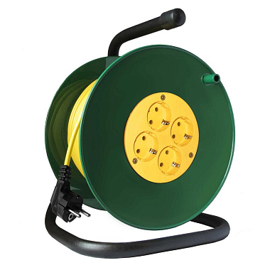 Удлинитель на катушке 4*30м с заземл. 3,5кВт Союз