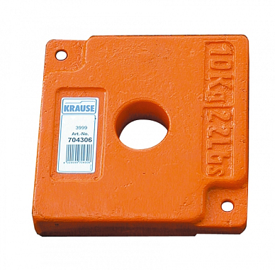 Балластный грузик 10 кг к передвижным подмостям (200*200мм), KRAUSE
