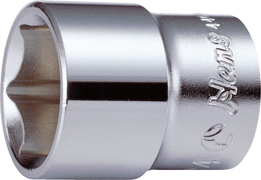 Головка торцевая  7мм шестигранная 1/4", (HANS)