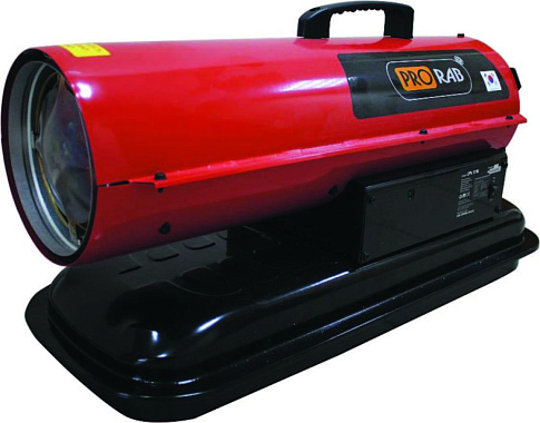 Тепловая пушка дизельная DPH13RK, 13кВт, 205 куб.м/час, 2 л/час, 20л, Prorab (сборка Юж. Корея)