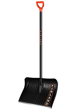 Лопата снеговая "FINLAND" с деревянным черенком 49см*41см