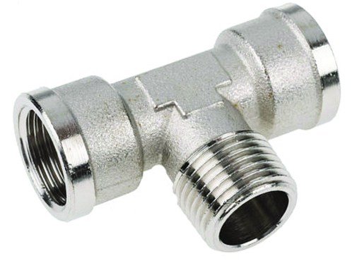 Уголок T 1/4"M (наружная резьба) - 1/4"FF (внутренняя резьба),  раб. давл до 20Бар, Elitech