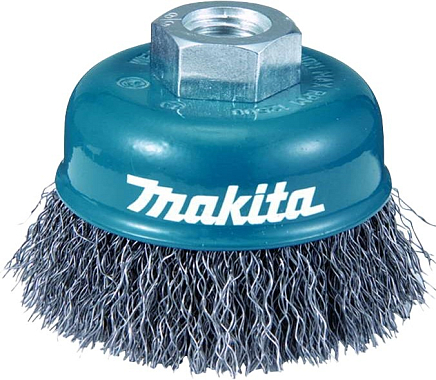 Корщетка-чашка 100мм витая стальная 0,3мм, гайкаМ14, Makita