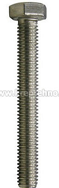 Болт шестигранный М8*140  DIN933 нерж. сталь А2 