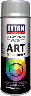 Краска-спрей RAL9004 черная матовая акриловая Art of the Color, TYTAN