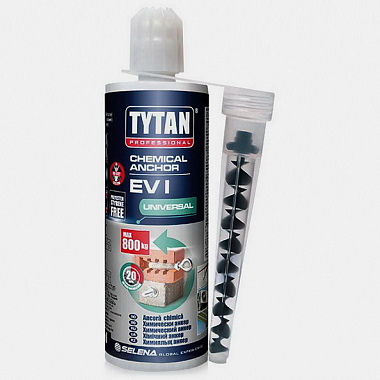 Анкер химический TYTAN Professional 165мл, универсальный EV-I (полиэстер)