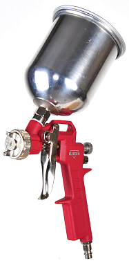 Краскопульт ELITECH 85-226л\мин, 3.5бар, сопло-1.5мм, верх.метал.бак 0.6л,160-240мл\мин, рапид