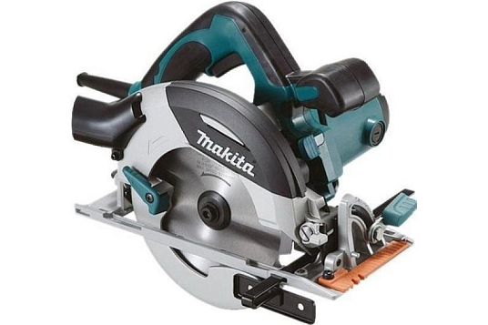 Пила циркулярная MAKITA HS6100 165/20мм, 1100Вт, 5500об/мин, пропил до54,5мм, обрез. ручка