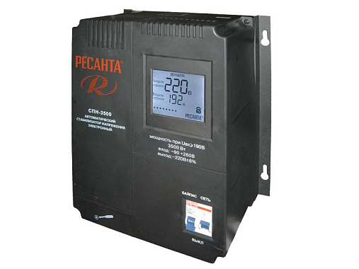 Стабилизатор пониженного напряжения СПН-3500 63/6/26 Ресанта