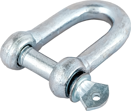 Скоба такелажная 6мм (прямой тип)