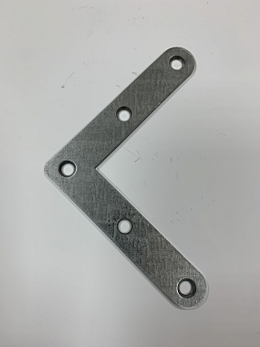 Уголок бытовой 80*80*15*2,0мм ОКОННЫЙ оцинкованный