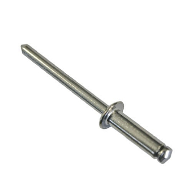 Заклепка вытяжная 4,8*14  DIN7337 нержавеющая сталь, А2