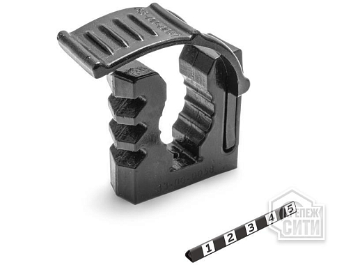 Крепеж универсальный 18-33мм под болт 1 (черный)