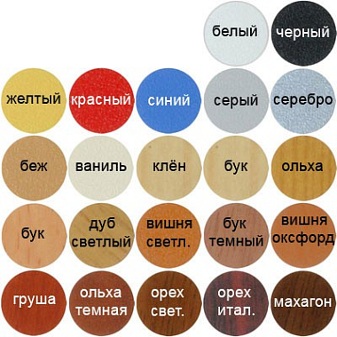 Заглушка самоклеющаяся (черный), 54 шт.