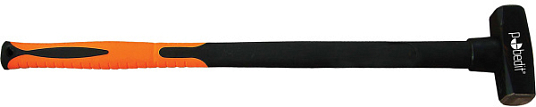 Кувалда  6,0 кг кованая, удлиненная фиберглассовая обрезин. рукоятка 910мм