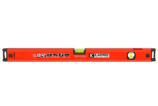 Уровень GENESIS (PLUMBSITE) 781-40РМ 80 см, магнитный, 2 глазка KAPRO