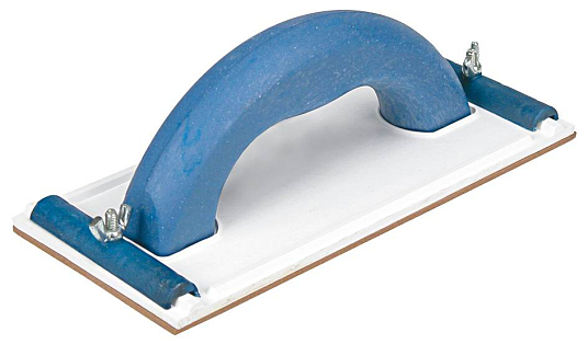 Терка для шлифования 215х100мм черная, металлические зажимы, неопреновая прокладка 