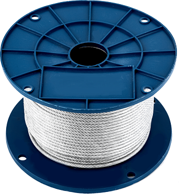 Трос стальной с ПВХ D 5/6