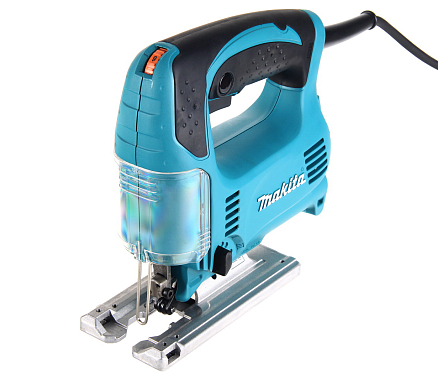 Лобзик MAKITA 4329X1 450 Вт, 500-3100 ход/мин, маятник. ход, регул.оборотов, сет. шнур 2,0 м+набор пилок A-86898